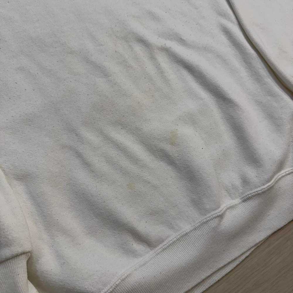 90's Jerzees WestOne Bank White Crewneck Men's Size XL Banking Finance - Picture 4 of 7